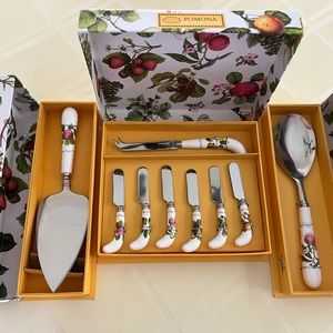 Portmeirion Pomona serving pieces